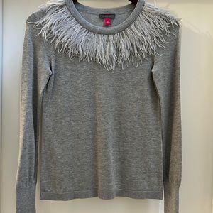 Vince Vamuto - ostrich feather sweater - XXS - NWOT